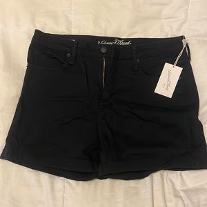 Universal Thread Black jean shorts Size 12 Women’s
